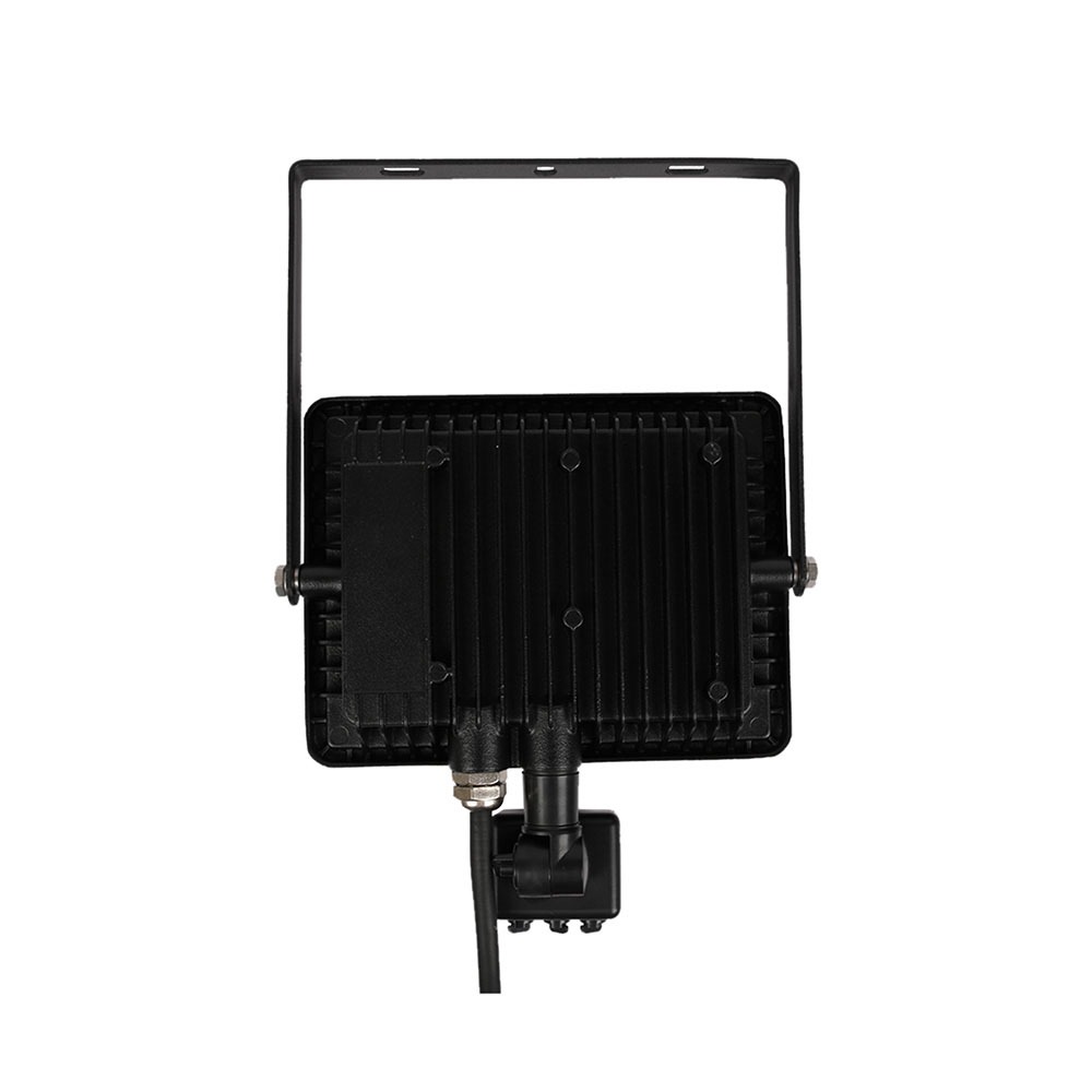 30W LED Proiettore con sensoret SAMSUNG Chip Cut-OFF funzione Corpo Nero 3000K img 2
