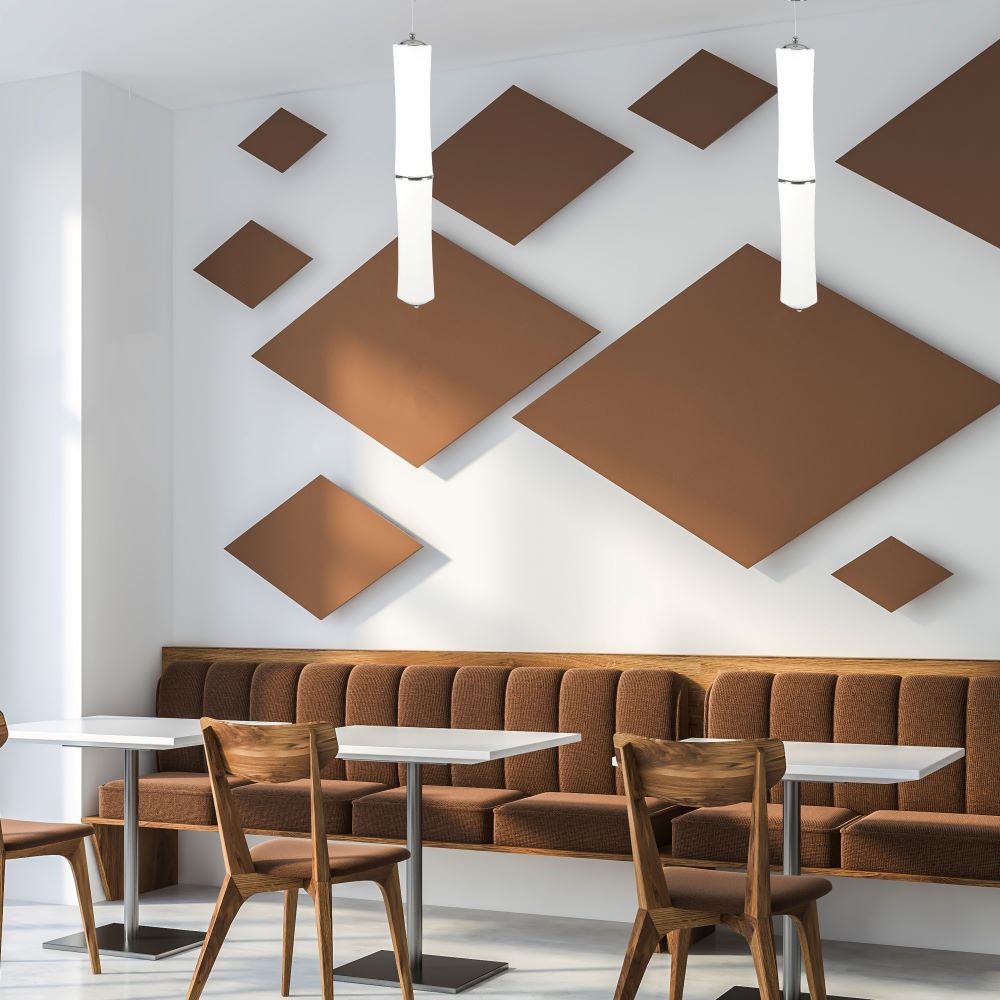 32W LED Designer Double Long Pendant Triac Dimmerabile Bianco 3000K