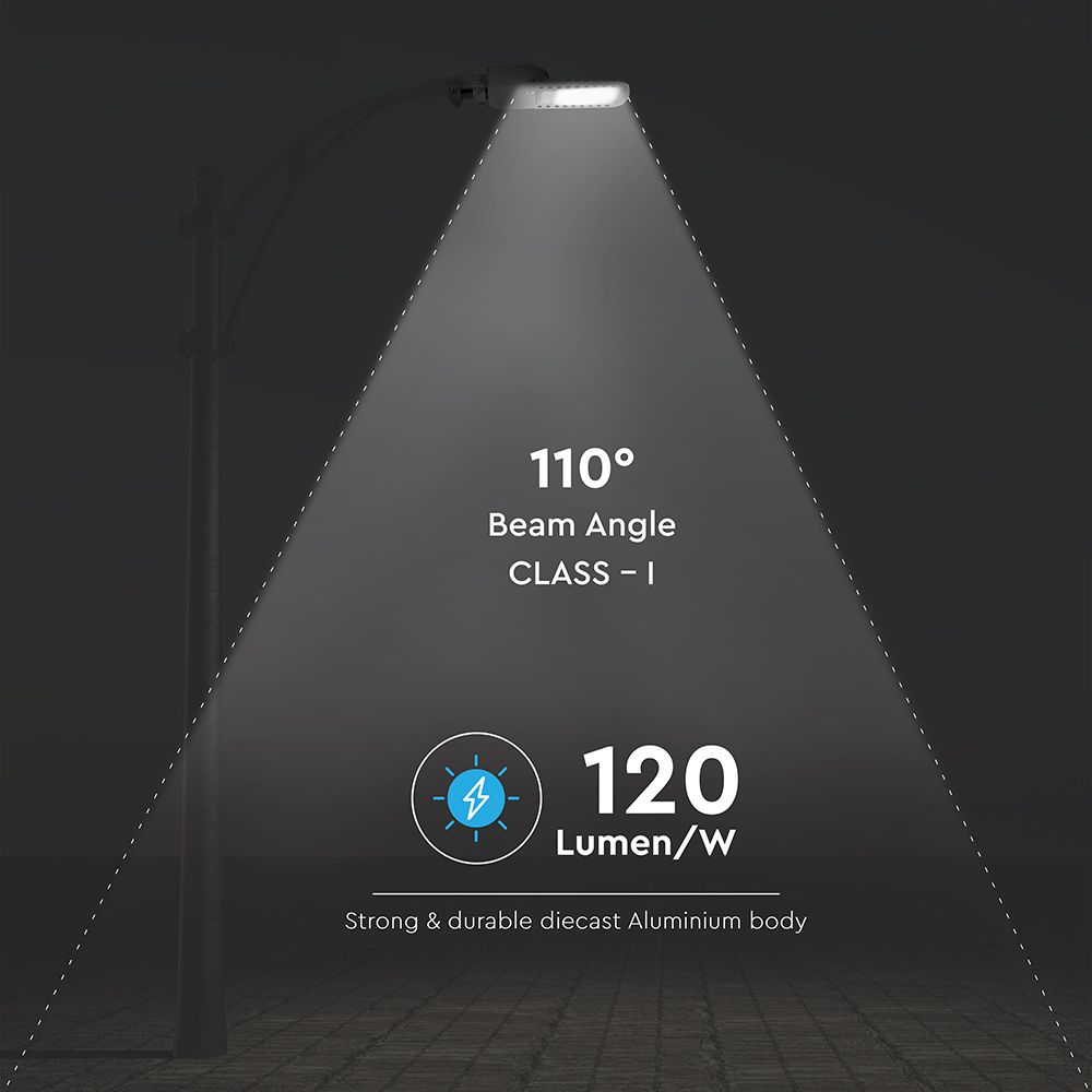  Street Light SAMSUNG CHIP 5 Years Warranty - 100W SLIM 6400K 135LMW