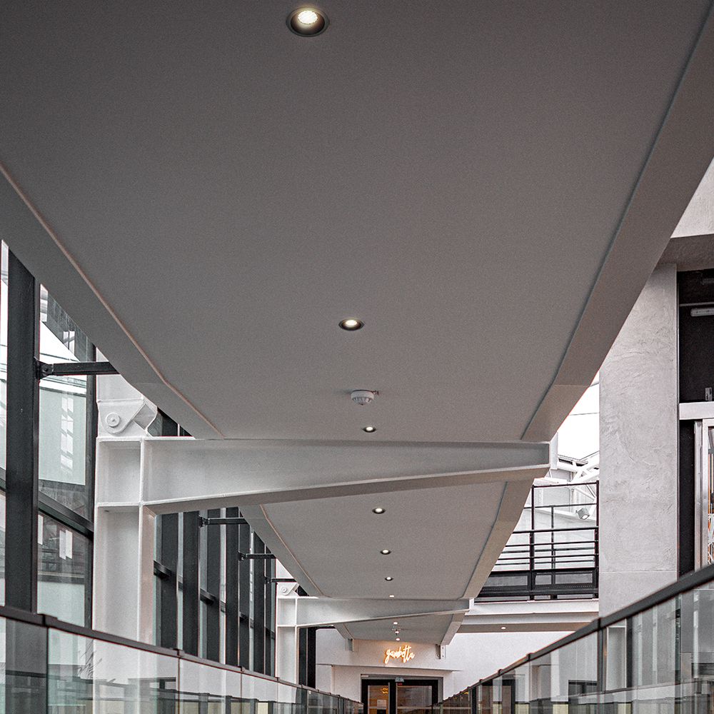 18W LED Honey COMB Downlight Bridgelux Chip 3in1 Black Ring + Black Heating img 1