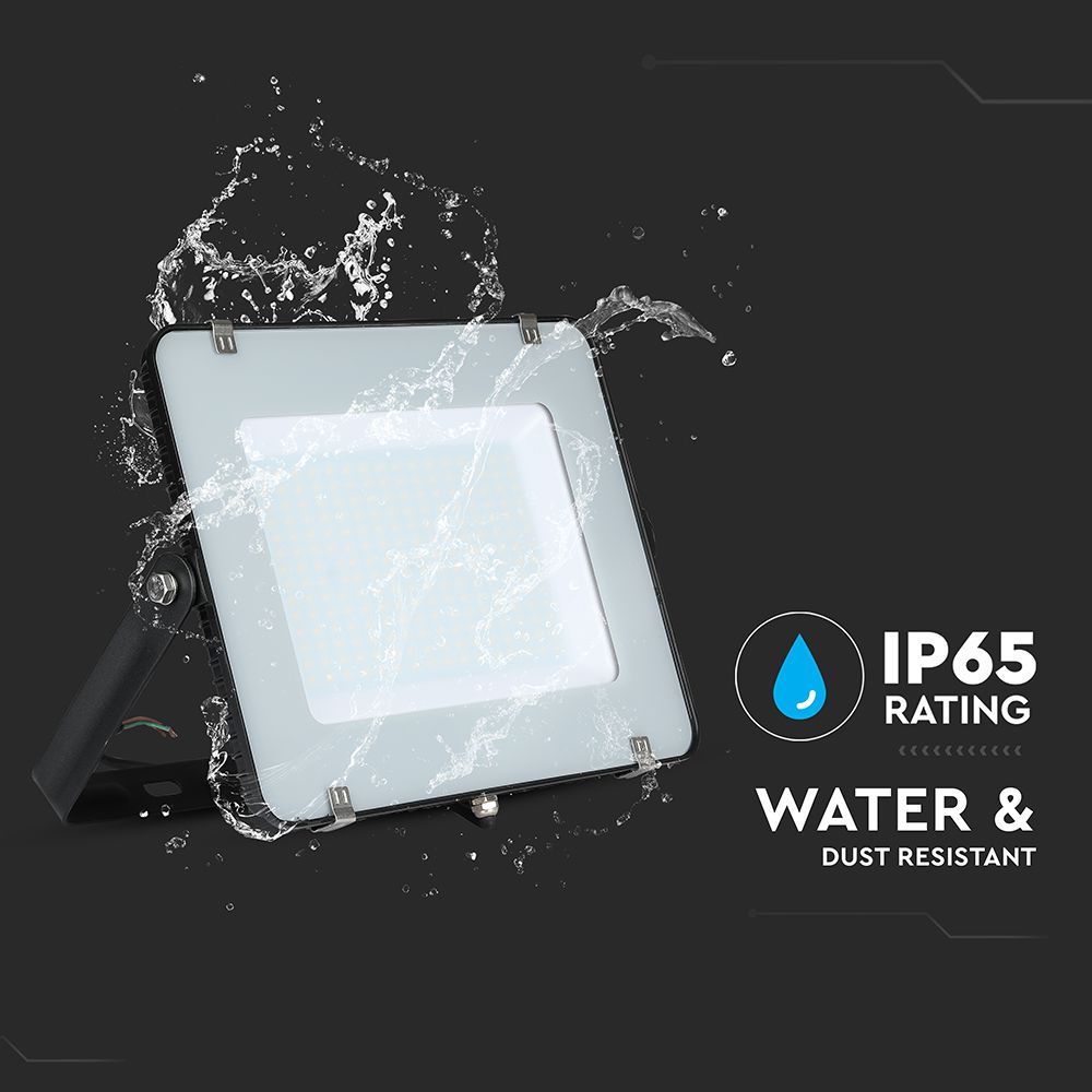 200W LED Floodlight SMD SAMSUNG CHIP G2 Black Body 6400K img 3