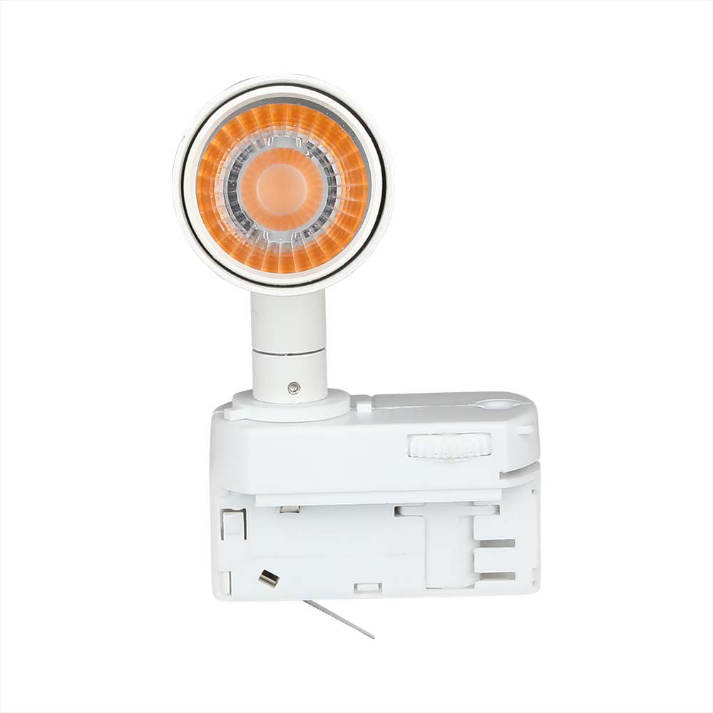 15W LED Tracklight SAMSUNG CHIP White Body 3000K