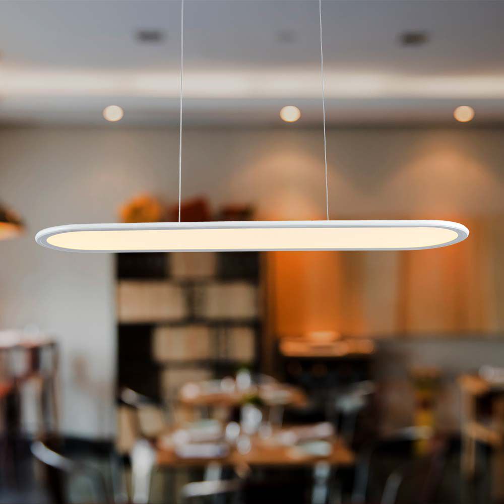 24W LED Hanging Lamp (80*100CM) 4000K White Body img 1