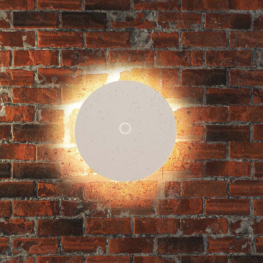 LED Wall Light Black White Dimmable 3in1