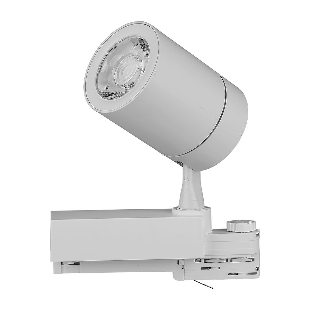 35W LED Track Light White Body 3000K img 4