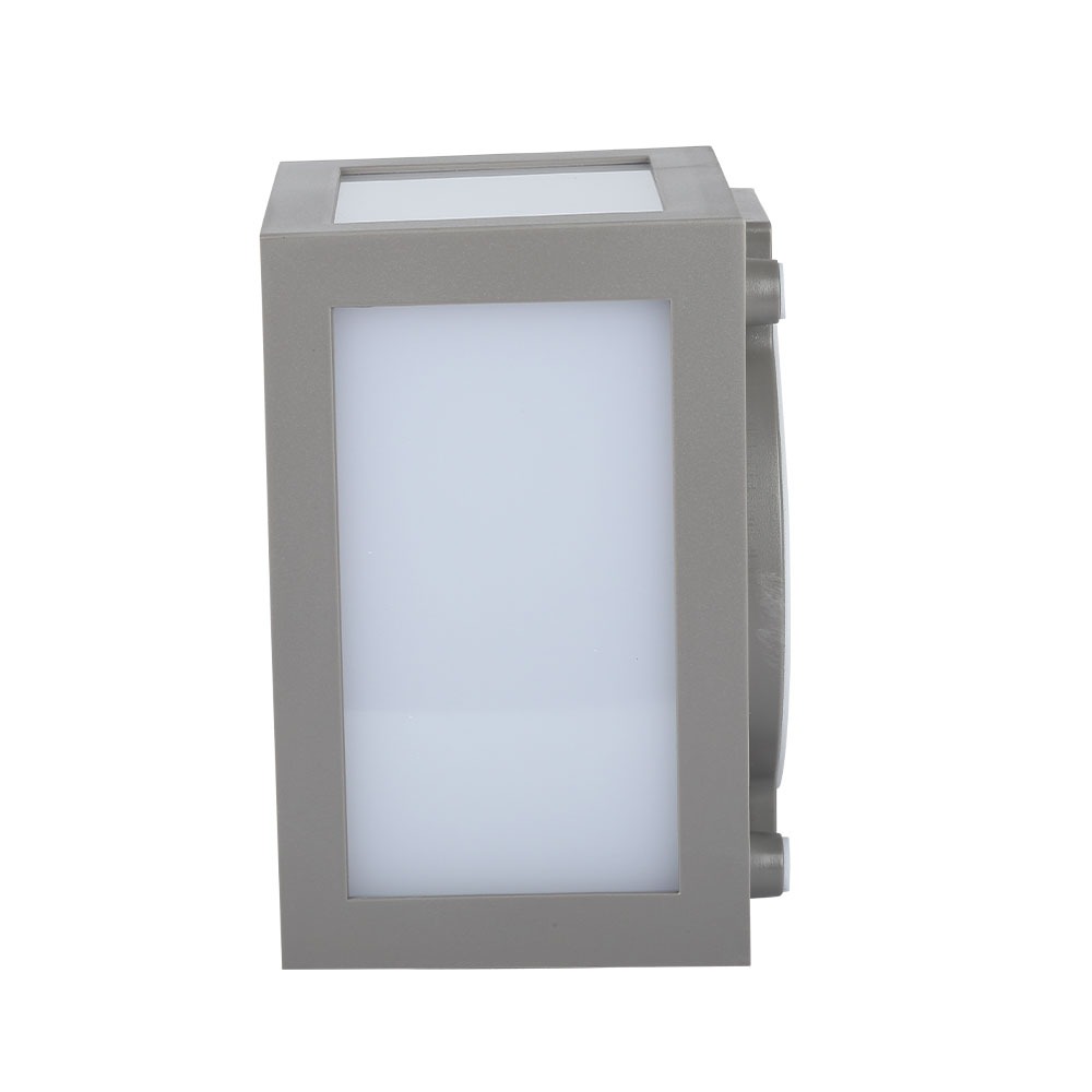12W LED Wall Light Corpo Grigio 6400K img 2