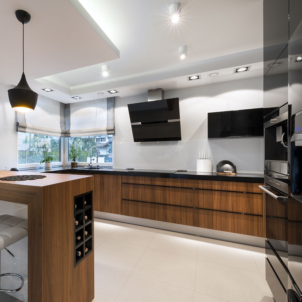 GU10 Fitting rotondo Bianco & Oro rosato