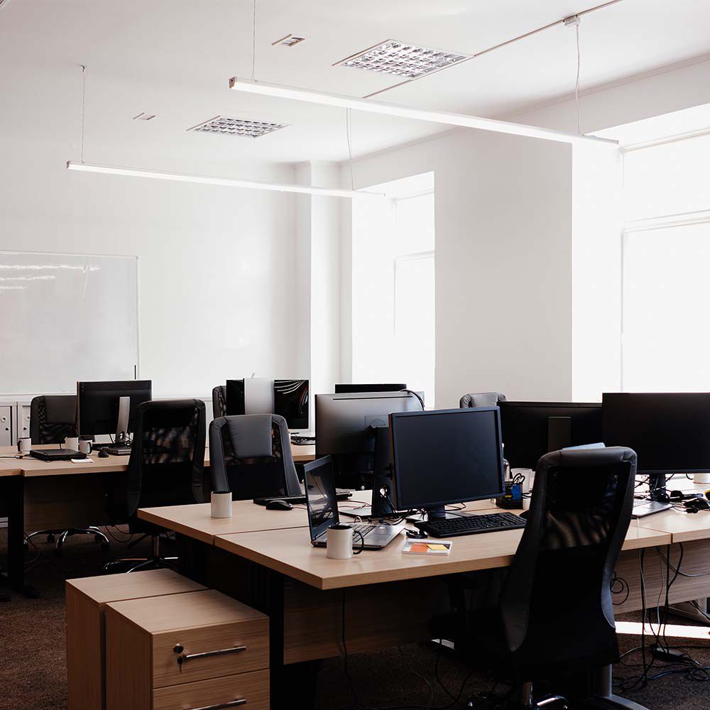 Plafoniera LED Lineare 40W 120cm Colore Bianco 6500K IP20