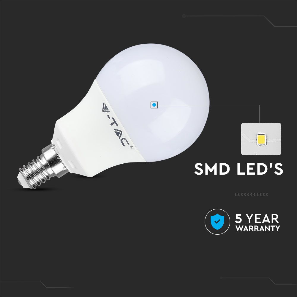 LED Bulb - SAMSUNG CHIP 8.5W E14 4000K