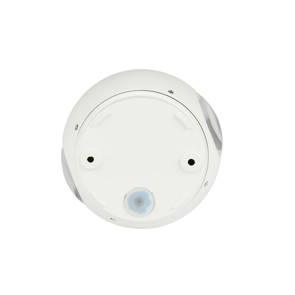 6W  Wall Light White Body Round IP65 3000K img 3