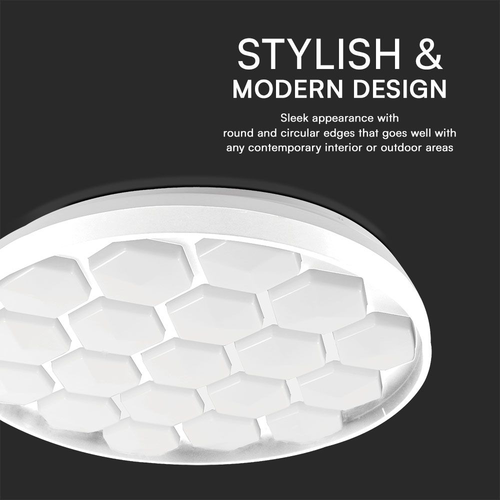 30W - 60W - 30W Designer Domelight Remote Control Dimmable Beehive Cover