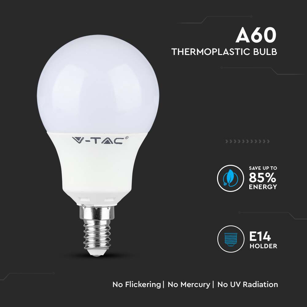 LED Bulb - SAMSUNG CHIP 8.5W E14 4000K img 1