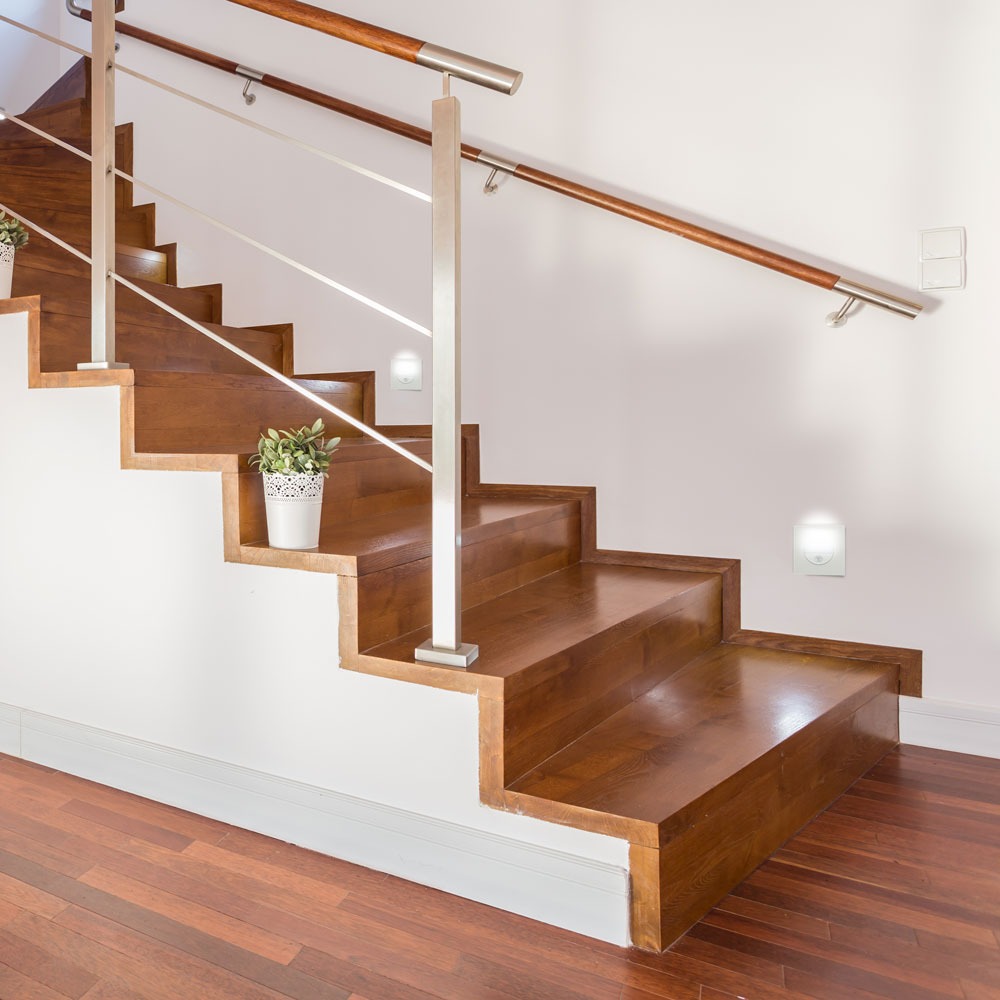 3W Spot LED Luce scale Sensor Bianco naturale