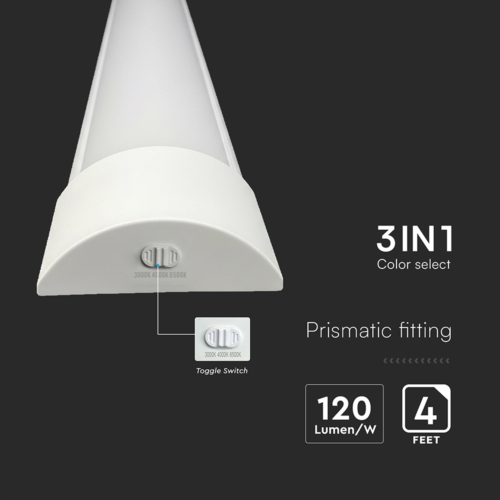 40W LED Grill Fitting 120CM 3in1 img 3