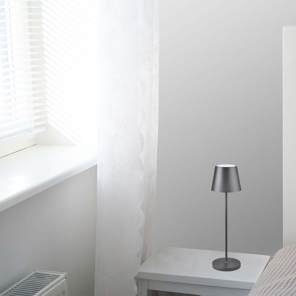 2W  Table Lamp (4400mA Battery) IP54 Green Body 3000K img 1