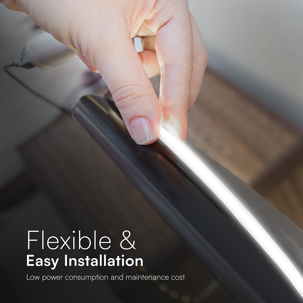 LED COB Strip Light IP20 24V 6500K 420 LEDs 10W/m img 2