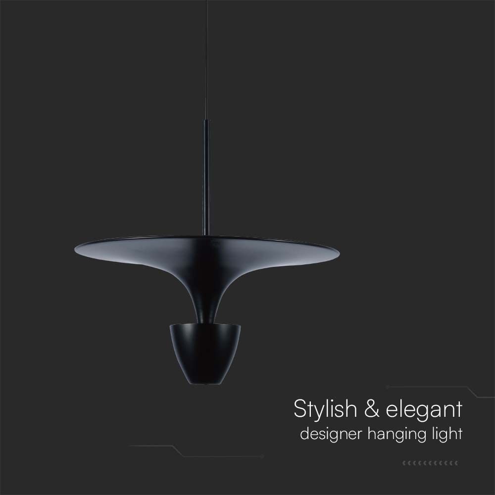 9W LED Designer Hanging Lamp (30*320*100CM) Black 3000K img 1
