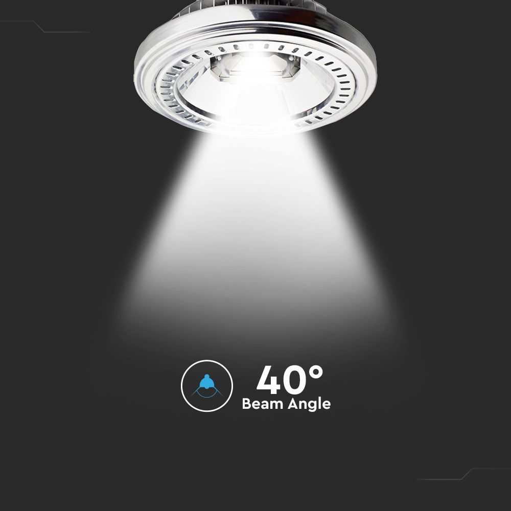  Spotlight  AR111 Recessed 13.5W 12V G53 3000K 40 img 1