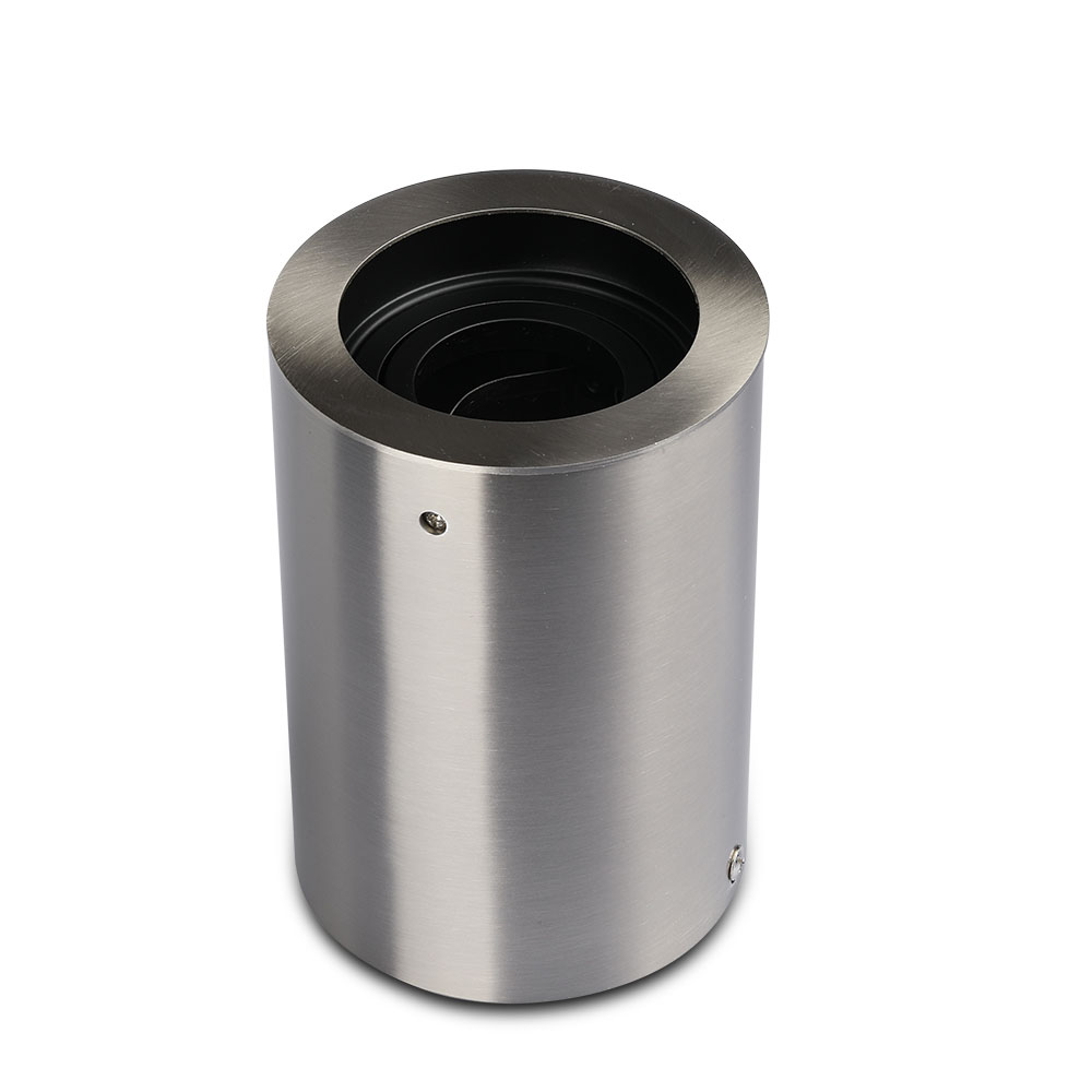 GU10 Adattatore per Faretti Rotondo Nichel satinato