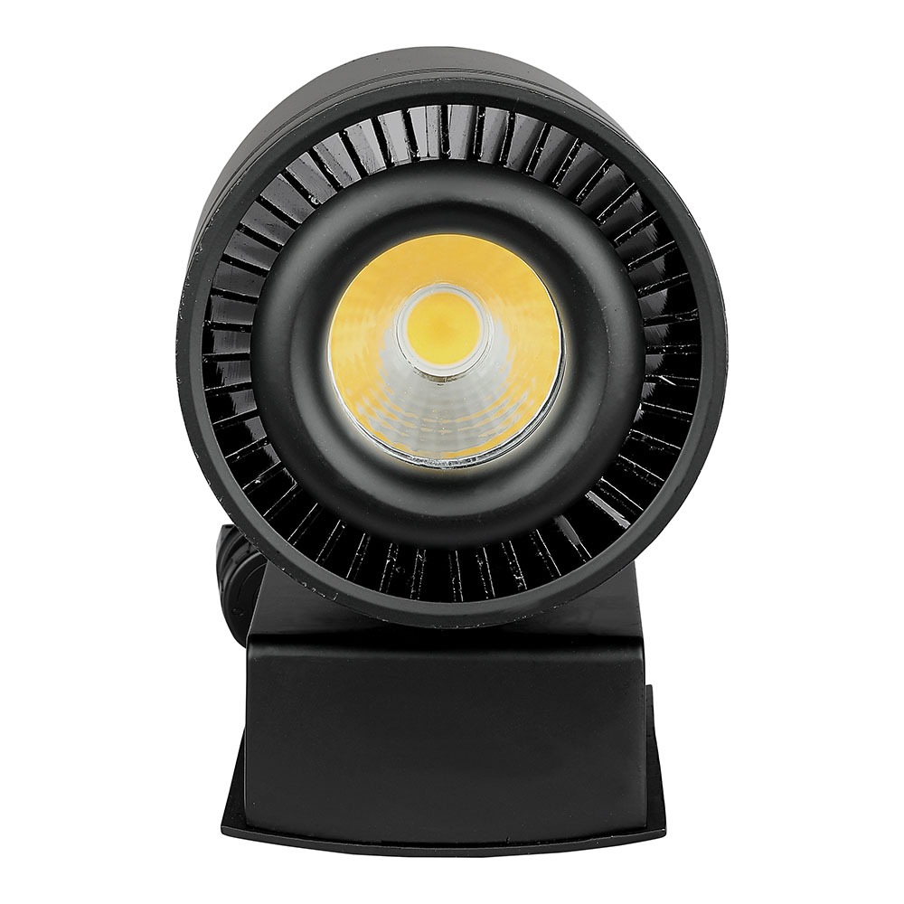 45W Proiettore a pista LED COB Bordo Nero Bianco Freddo img 3