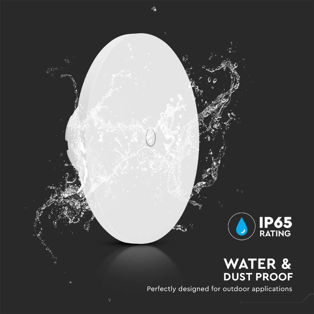 LED Wall Light Black White Dimmable 3in1 img 2