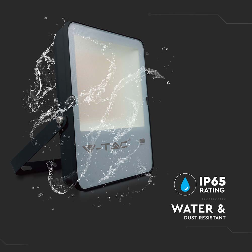 150W LED Floodlight SMD SAMSUNG CHIP G8 Black Body 4000K 137LM/W img 4