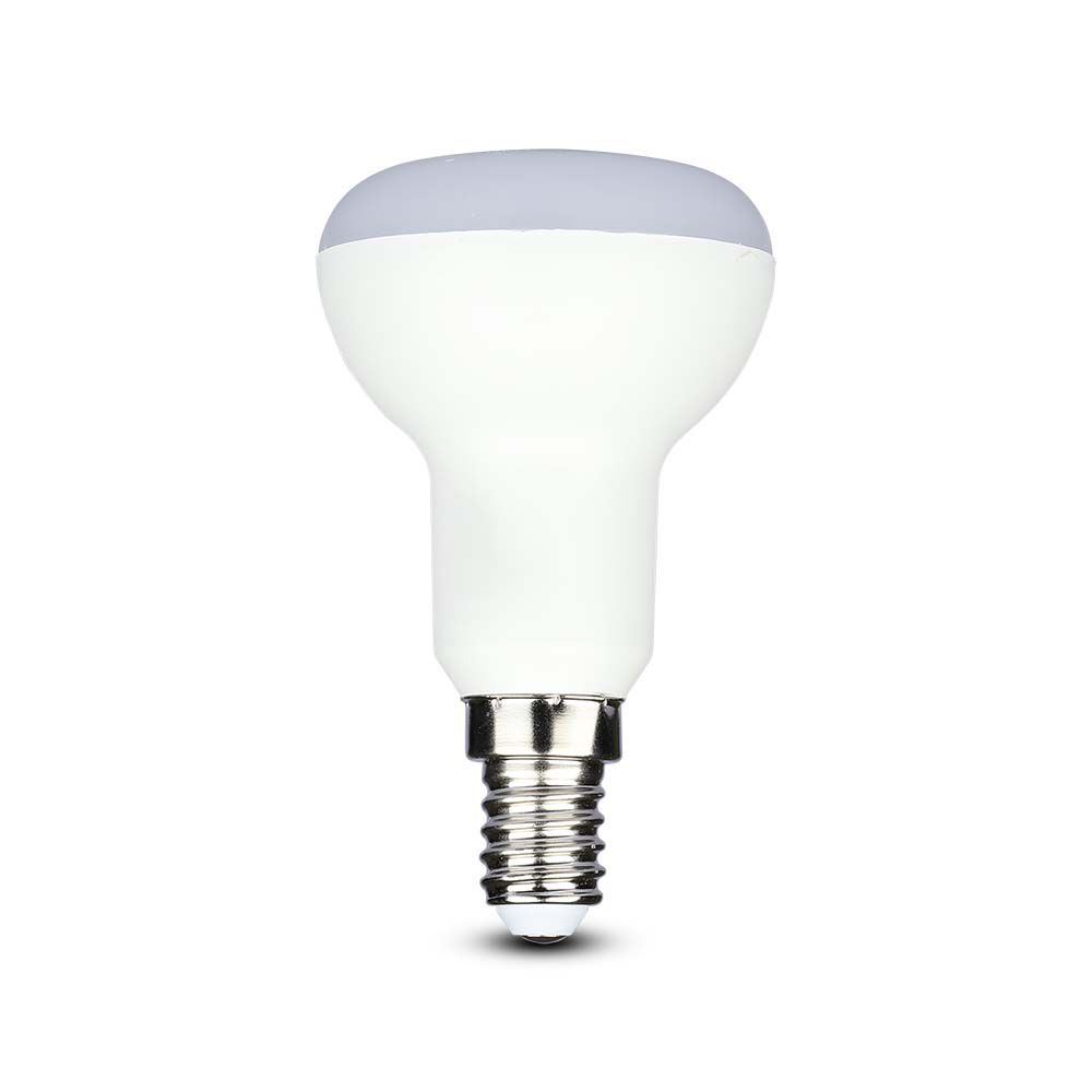 LED Bulb - SAMSUNG CHIP 4.8W E14 R50 Plastic 6400K