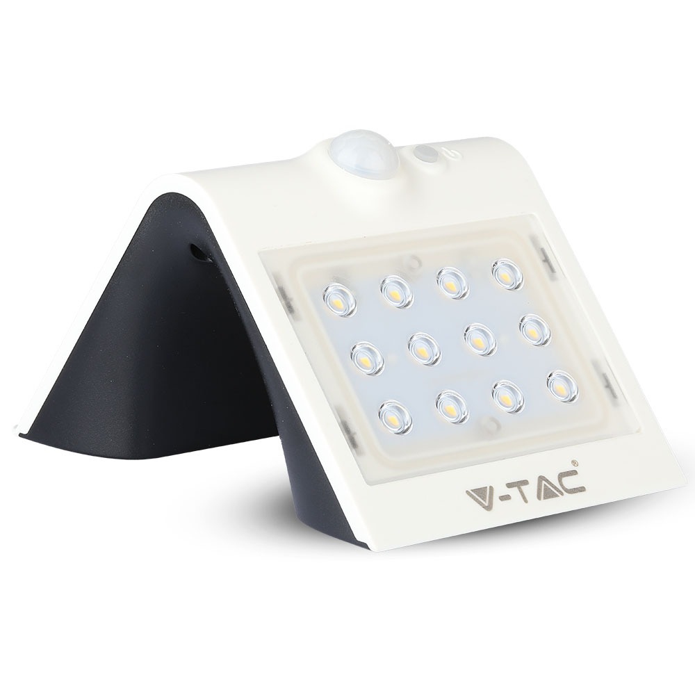 1.5W LED Lampada Solare 4000K Corpo Bianco img 1