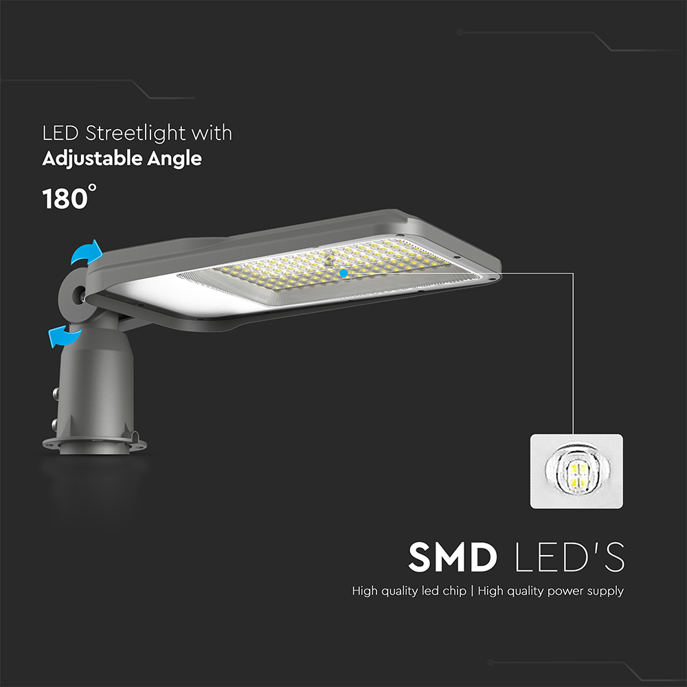 LED Armatura Stradale SAMSUNG CHIP - 100W 4000K