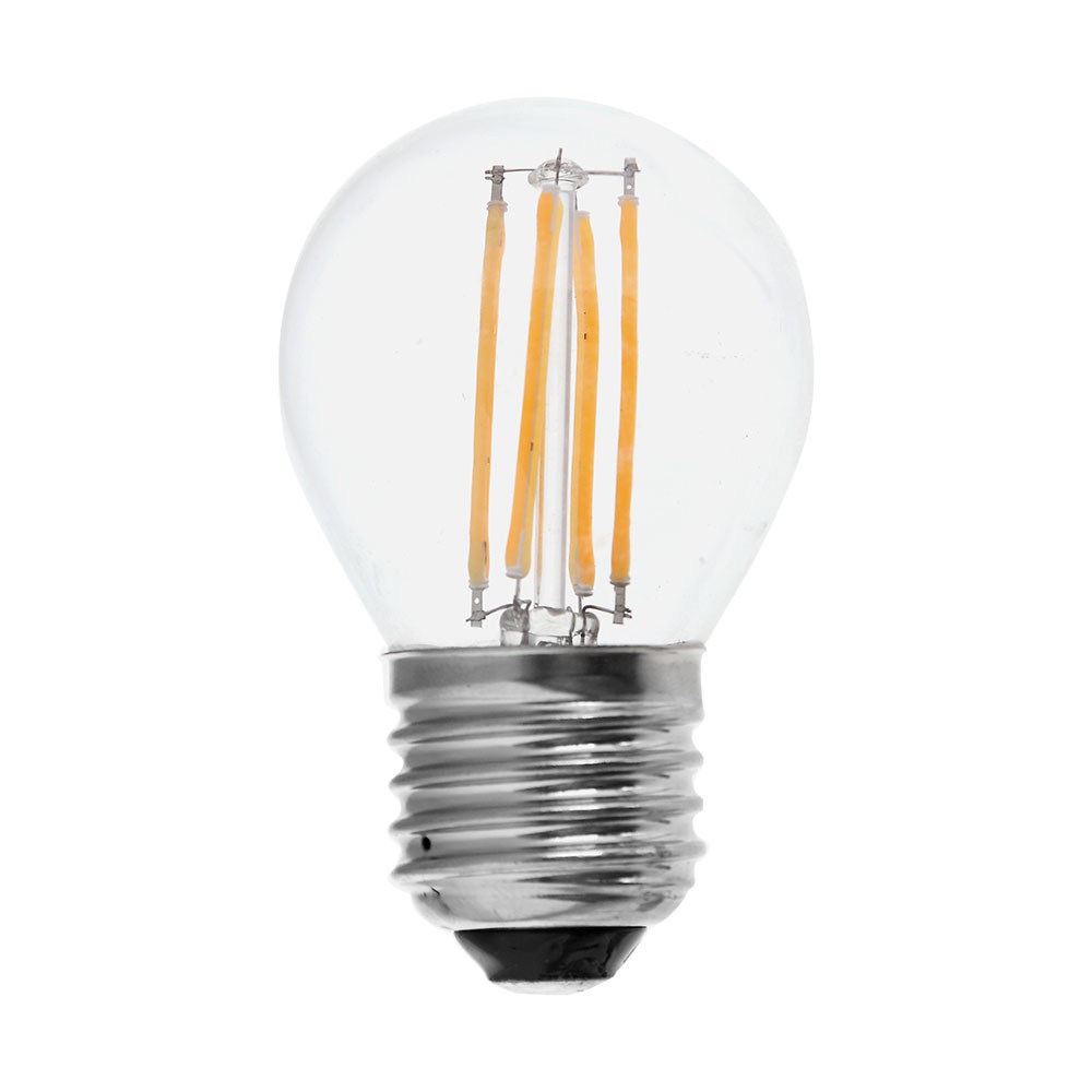 LED Bulb - 6W Filament E27 G45 Clear Cover 6500K