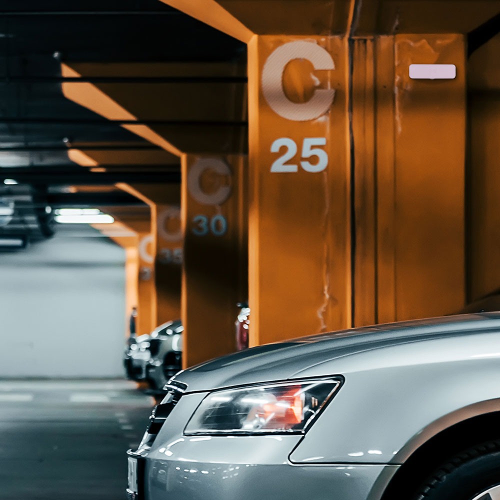 Sensore di movimento Microwave Bianco