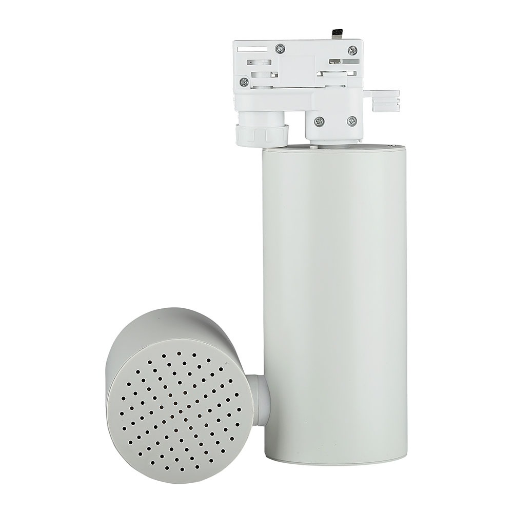 30W Proiettore a pista LED Corpo Bianco Bianco img 1