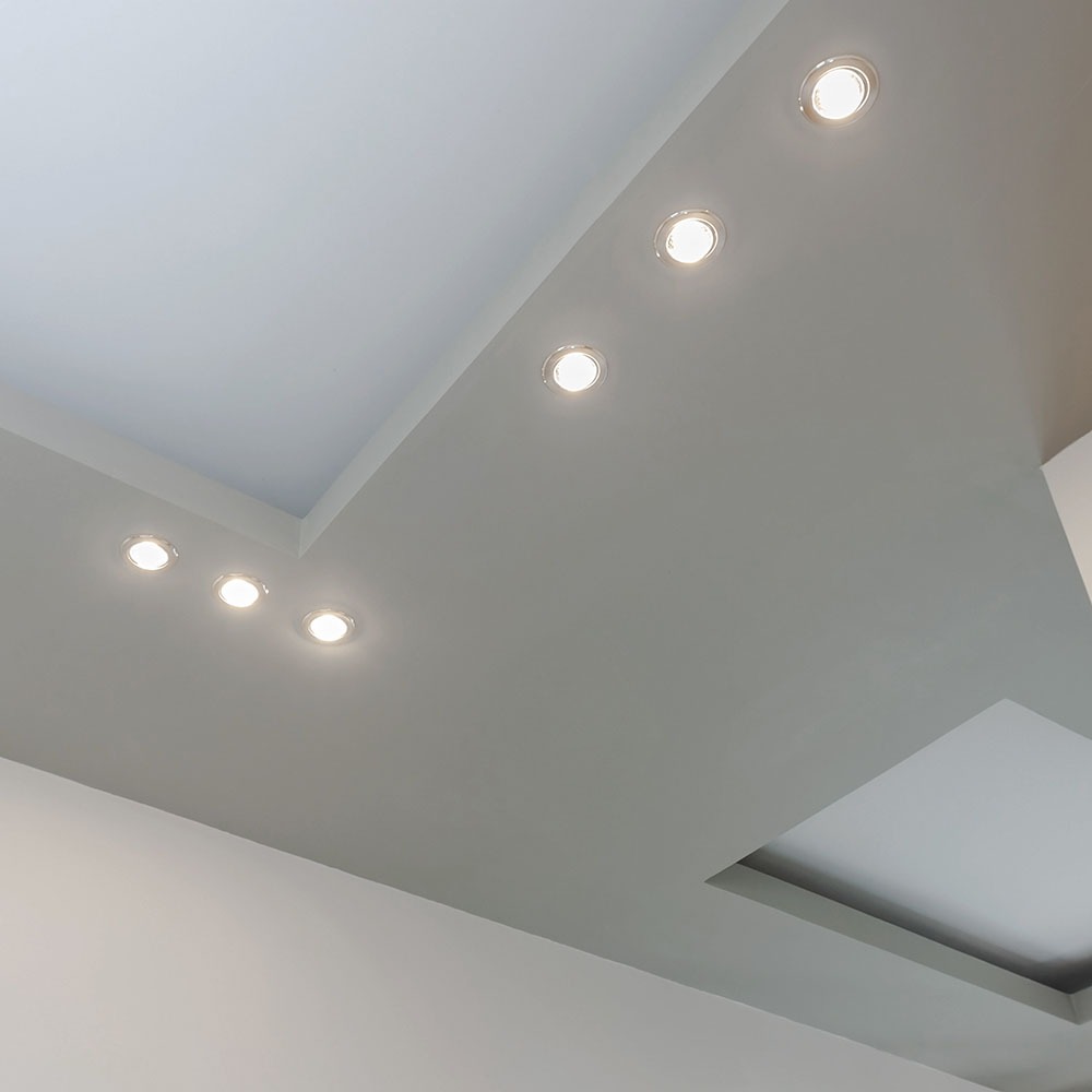 LED Resistente Al Fuoco Chip SAMSUNG Cromato Dimmerabile 3000K img 1