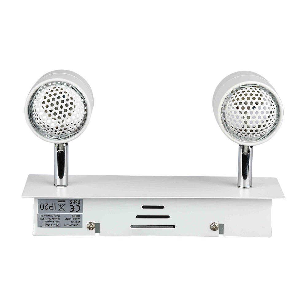 2 x GU10 Corpo Bianco freddo img 1