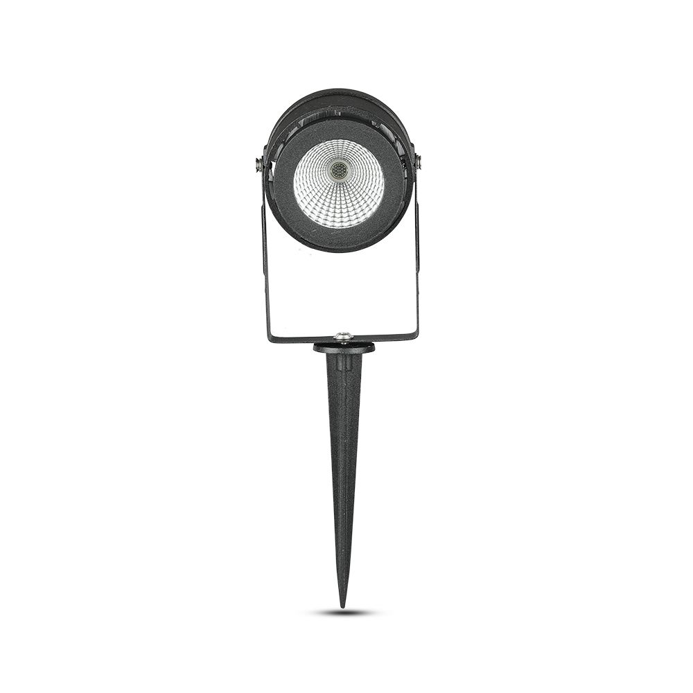 12W LED Garden Spike Lamp Black Body 4000K img 3