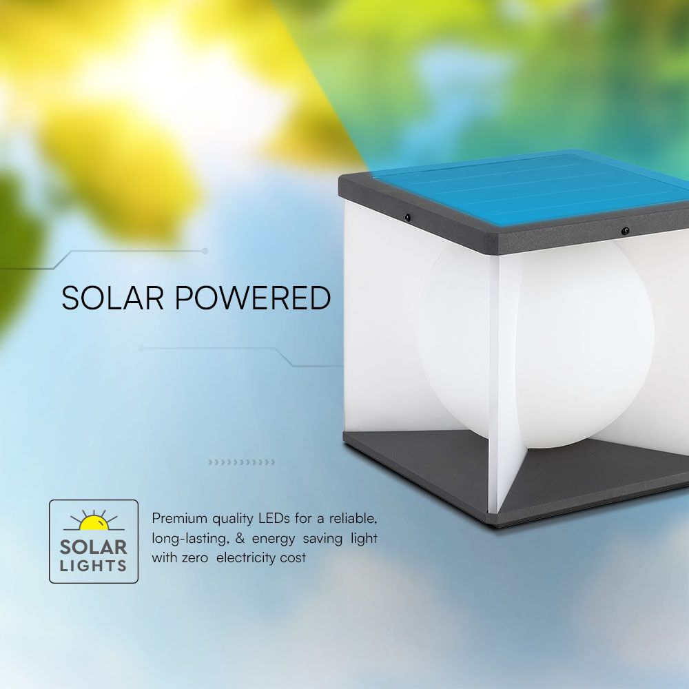 3W Solar Lawn Light 3000K