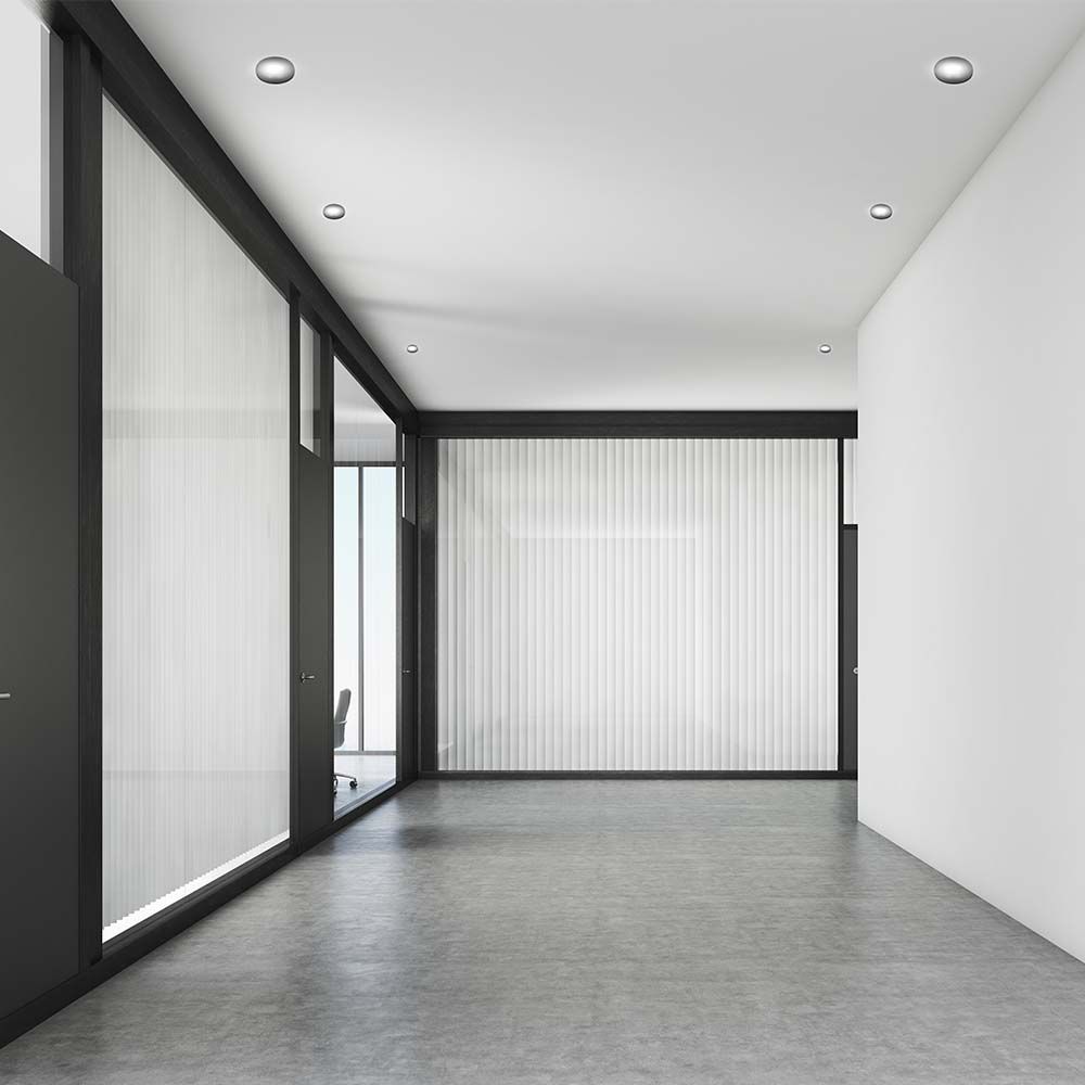 GU10 Fitting Round Gold Frame  Black Reflector