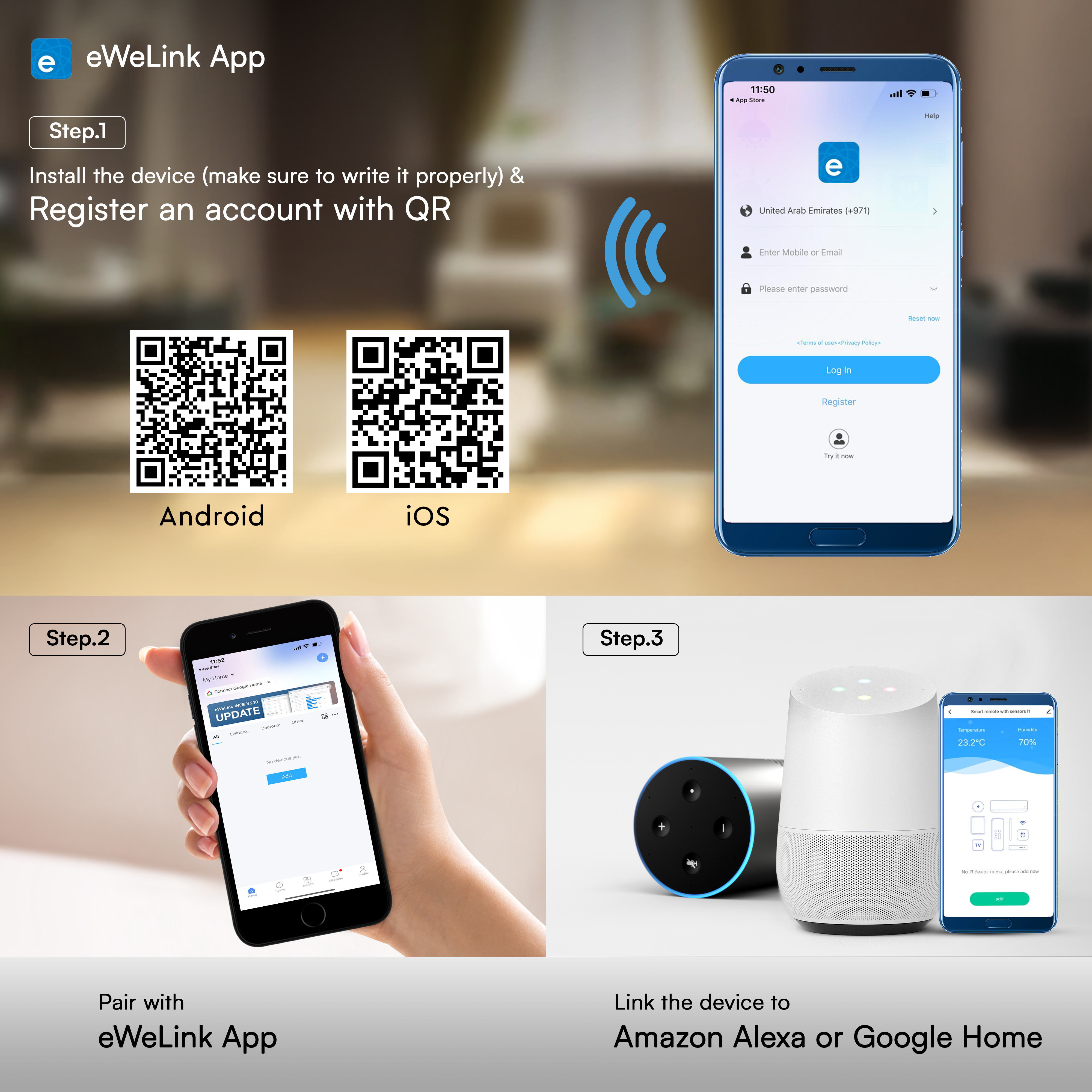 WIFI Lamp Holder Amazon Alexa & Google Home Compatibile img 4