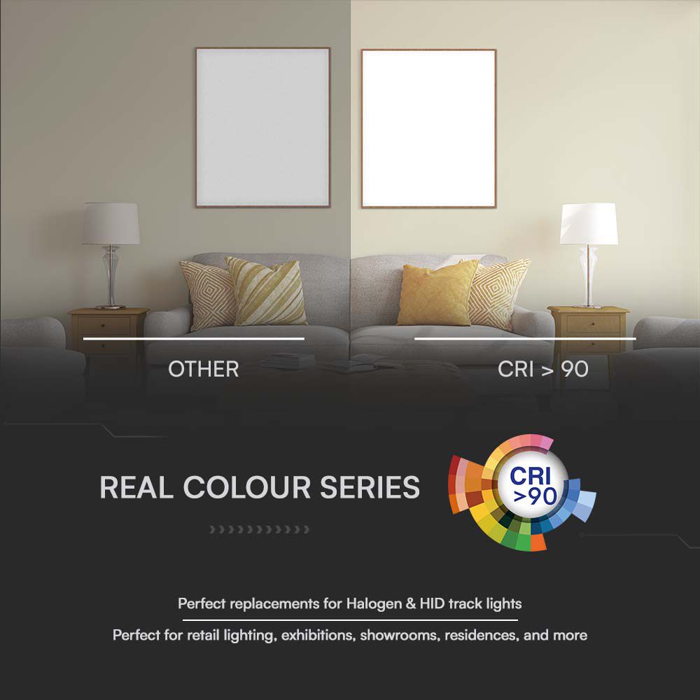 15W LED Tracklight SAMSUNG CHIP White Body 3000K img 3