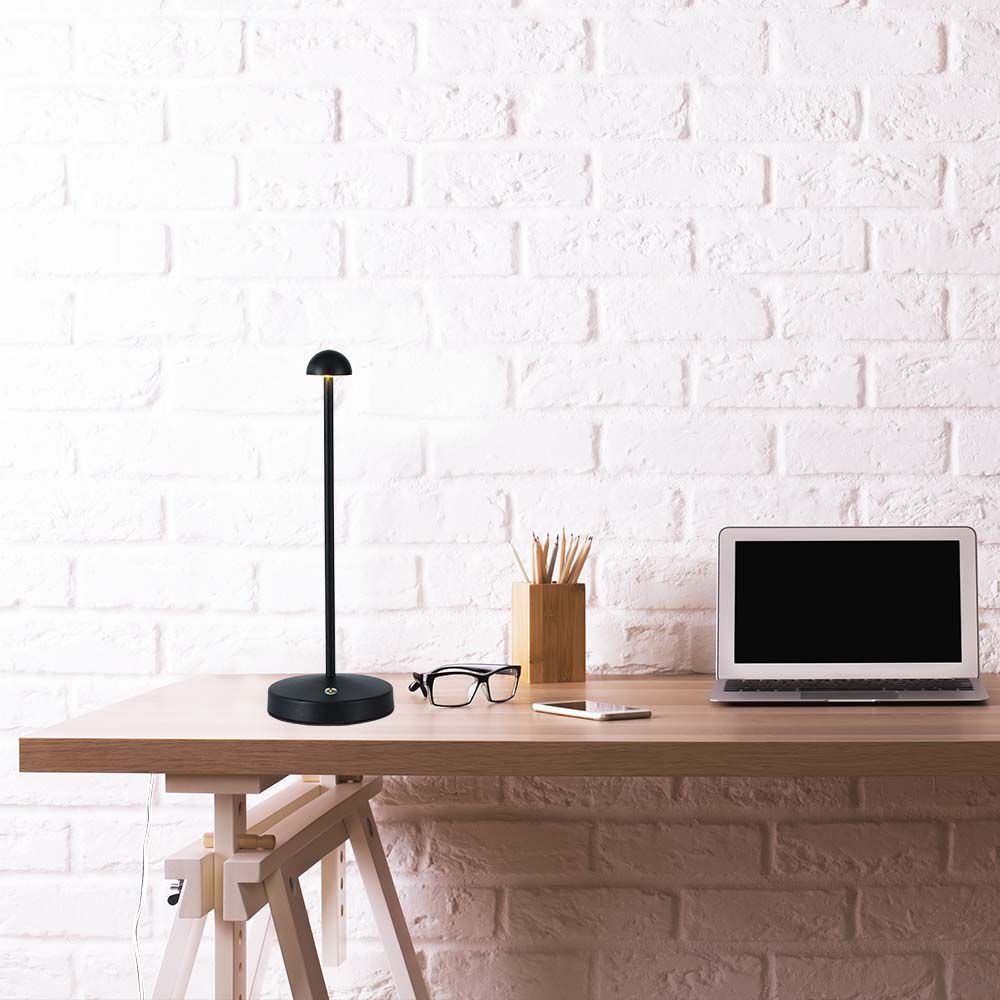 3W Led Table Lamp Black 3in1 img 1