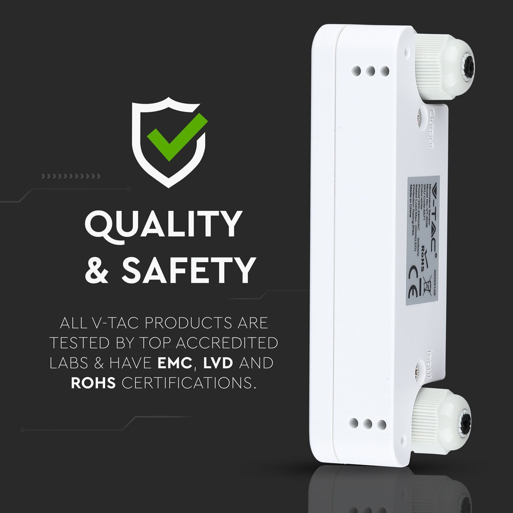 Sensore di movimento Microwave Bianco img 3