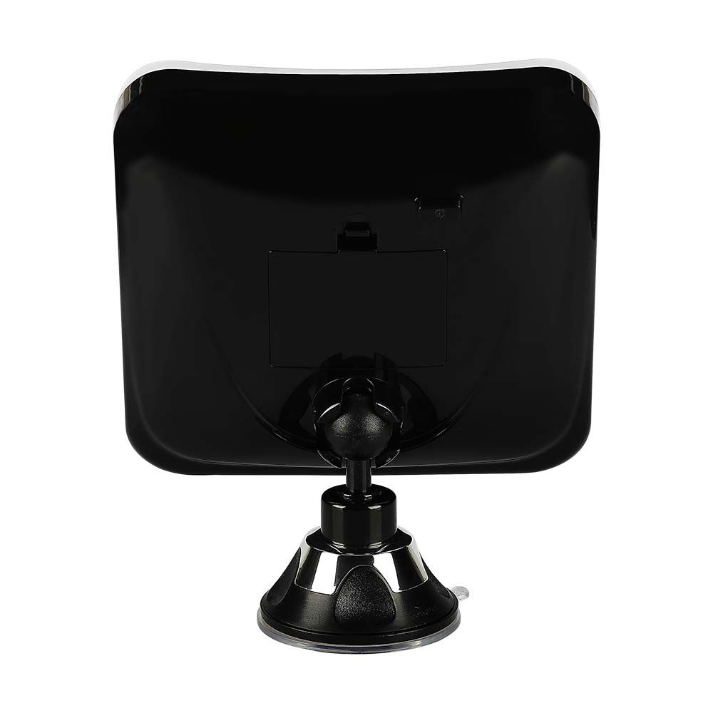 Specchio LED Quadrato 3.2W Portatile con Attacco a Ventosa img 3