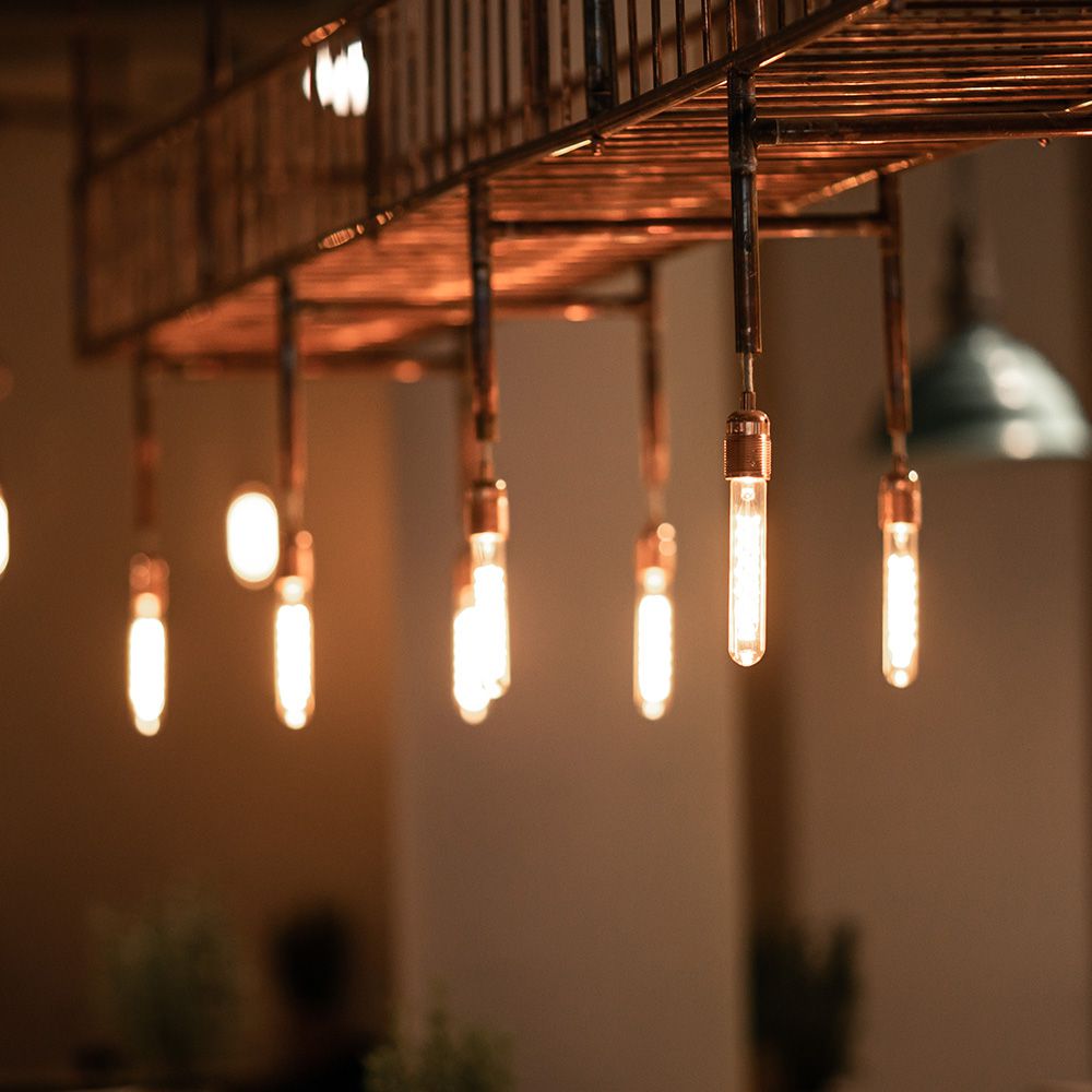 LED - 2W Filament E27 T30 Clear Cover 1800K