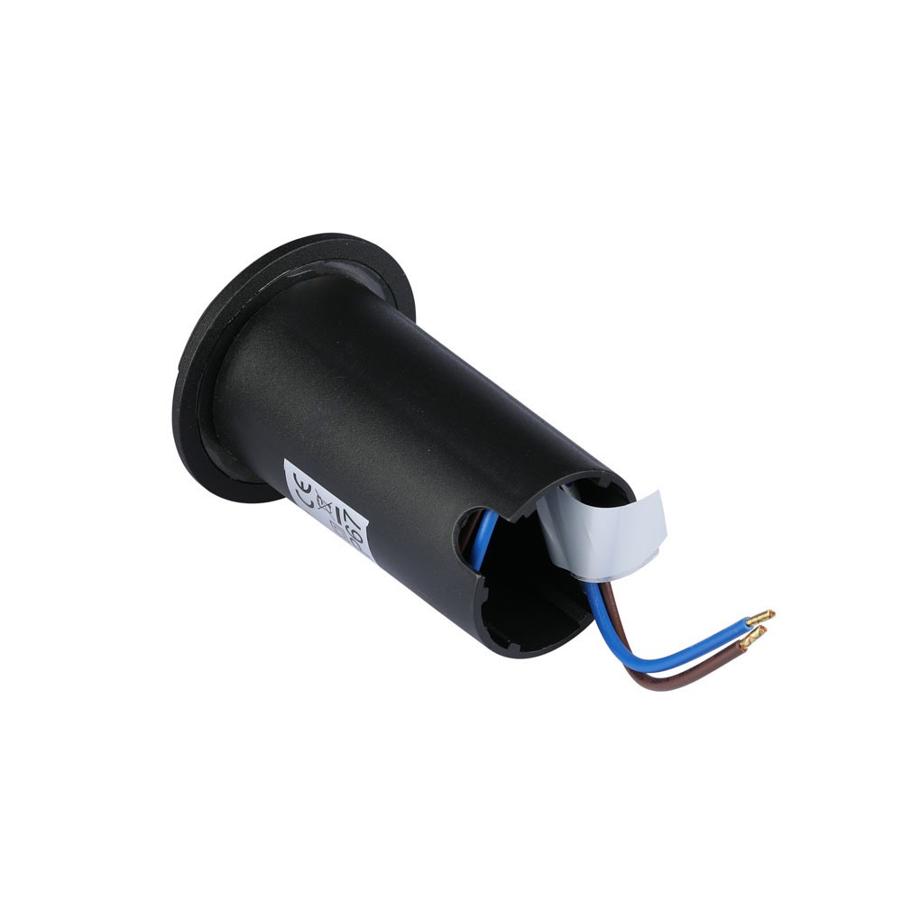 1W LED Faretto incasso pavimento Nero 2 Way 6500K img 1