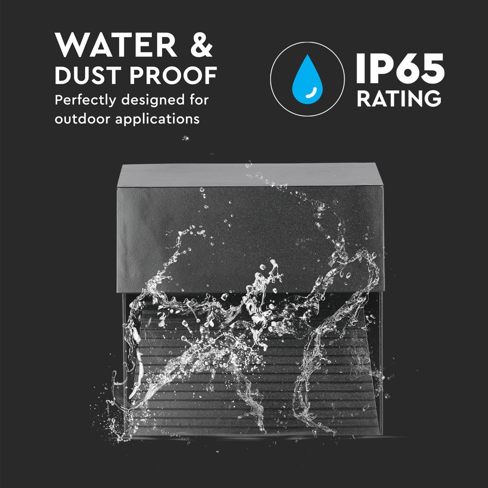 3W Faretto incasso LED Luce scale Corpo Nero Quadrato Bianco Naturale img 1