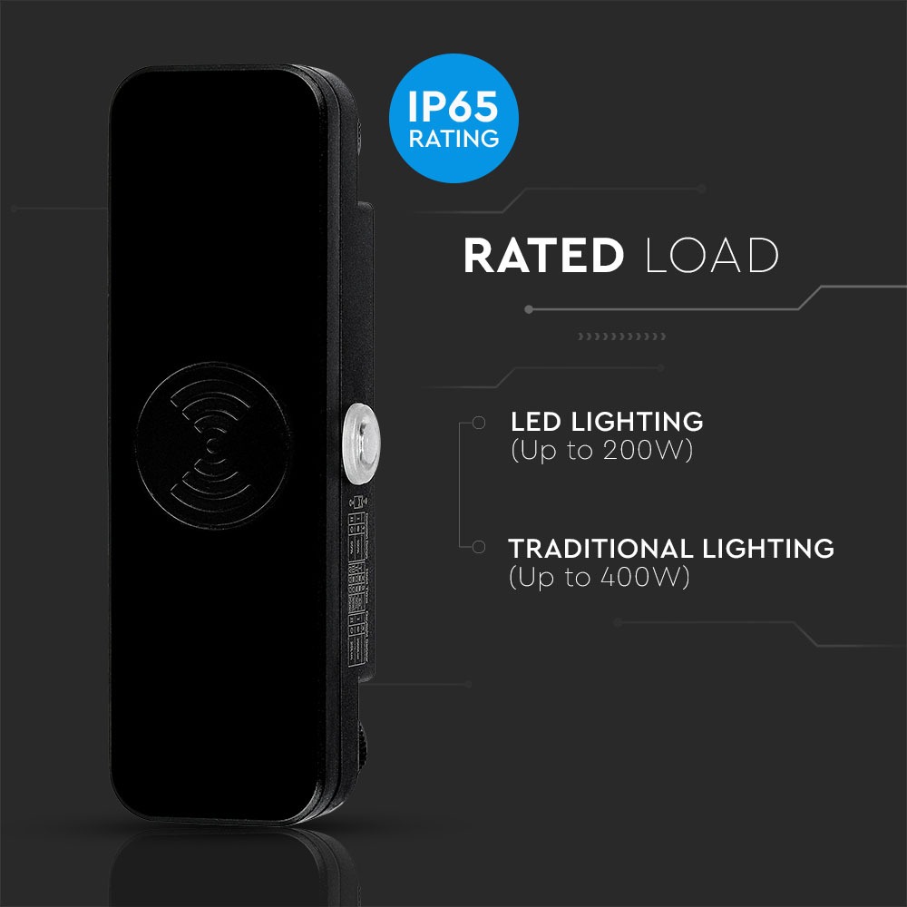 Sensore di movimento Microwave Nero img 1