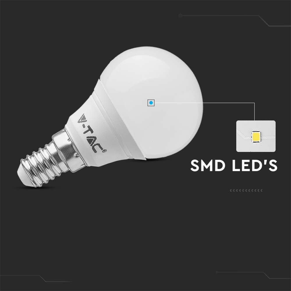 LED - SAMSUNG CHIP 5.5W E14 P45 Plastic 3000K