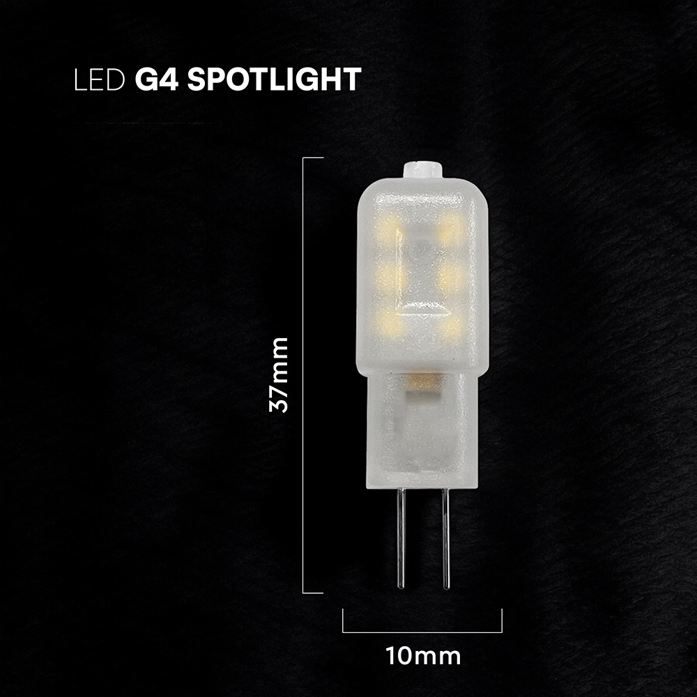 LED Spotlight Plastic 1.1W G4 4000K