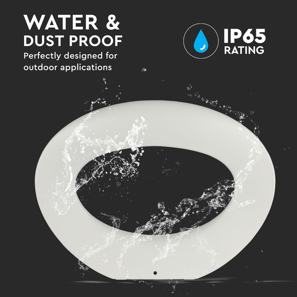 10W LED Wall Light Corpo Bianco 3000K img 1