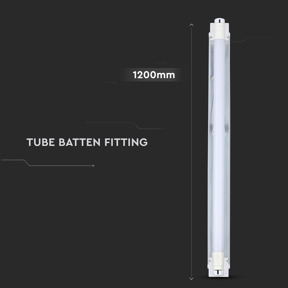18W LED Singolo Battern Fitting SAMSUNG Chip 120cm 4000K